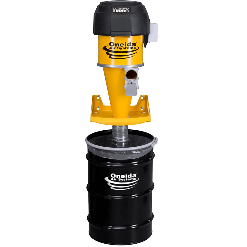 Supercell Turbo 55-Gallon High-Pressure Dust Collector